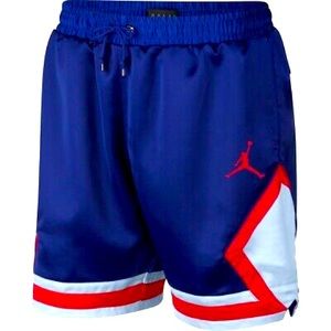 Jordan diamond satin shorts. XL